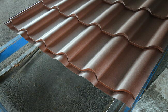 Blachodachówka rzymska 39,99 PLN/m2 Różnorodność kolorów