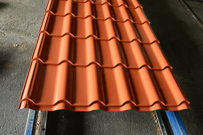 Blachodachówka rzymska 39,99 PLN/m2 Różnorodność kolorów