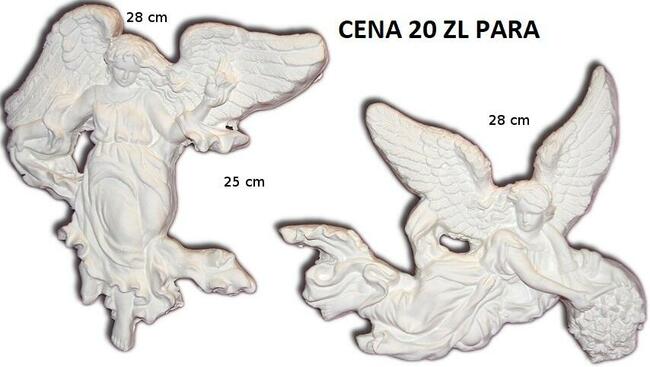 anioł anioly gipsowe amorek prezent upominek