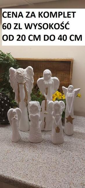 anioł anioły gipsowe upominek prezent