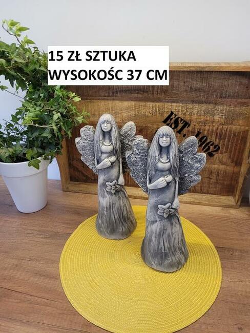 anioł anioły gipsowe upominek prezent