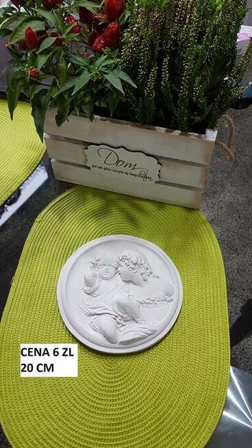 anioł anioly gipsowe amorek prezent upominek