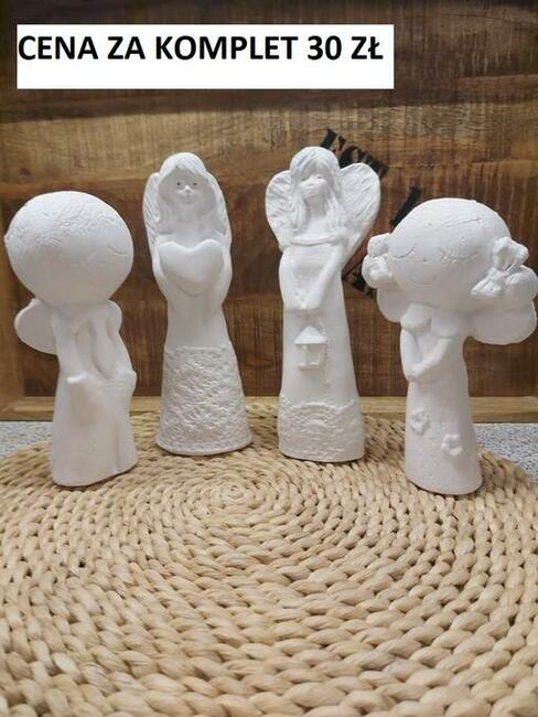 anioł anioly gipsowe amorek prezent upominek