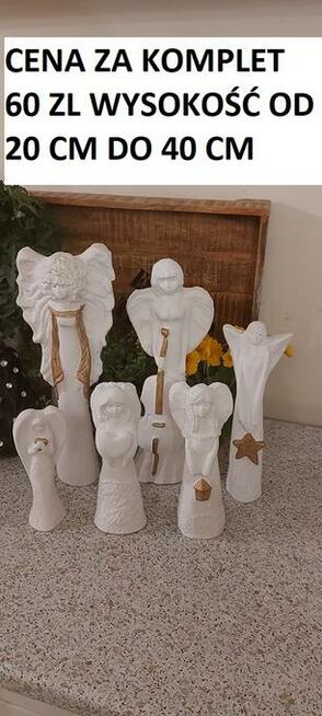 anioł anioły gipsowe upominek prezent