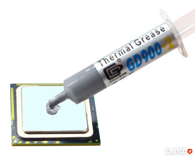 Termoprzewodząca pasta termiczna GD900 na CPU GPU