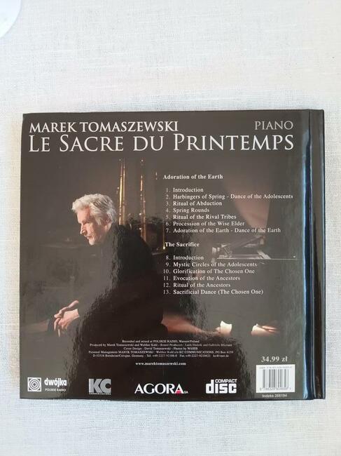 CD z autografem Marka Tomaszewskiego (pianista)