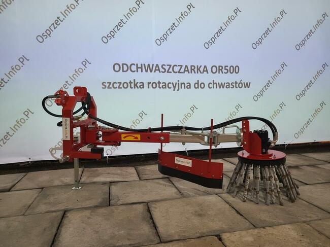 Odchwaszczarka, szczotka rotacyjna do chwastów OR500