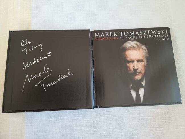 CD z autografem Marka Tomaszewskiego (pianista)