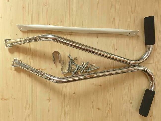 Szyna z siodełkiem i stopami ,licznikiem