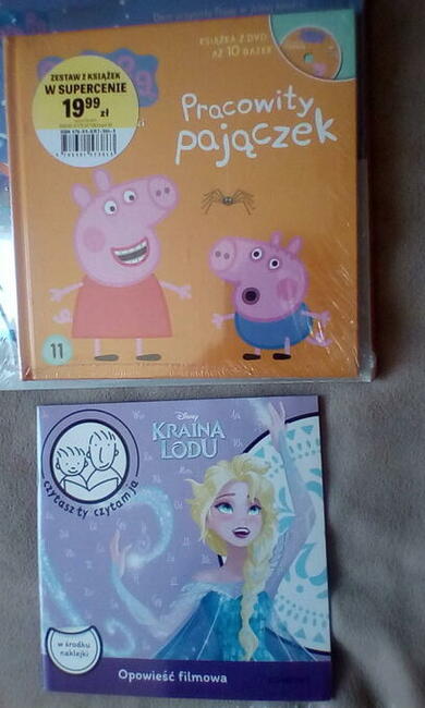Peppa Pig Pracowity pajączek +DVD