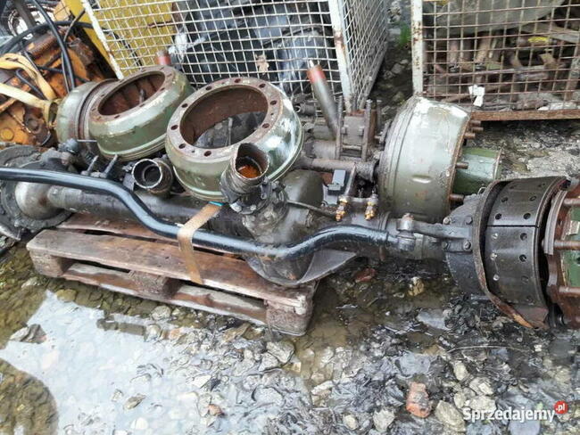 Mercedes most dyfer przód i tył 1217,1317,1117 blokada kompl