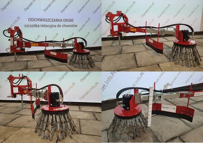 Odchwaszczarka, szczotka rotacyjna do chwastów OR500