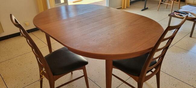 krzesła 4 sztuki Roche BOBOIS TEAK