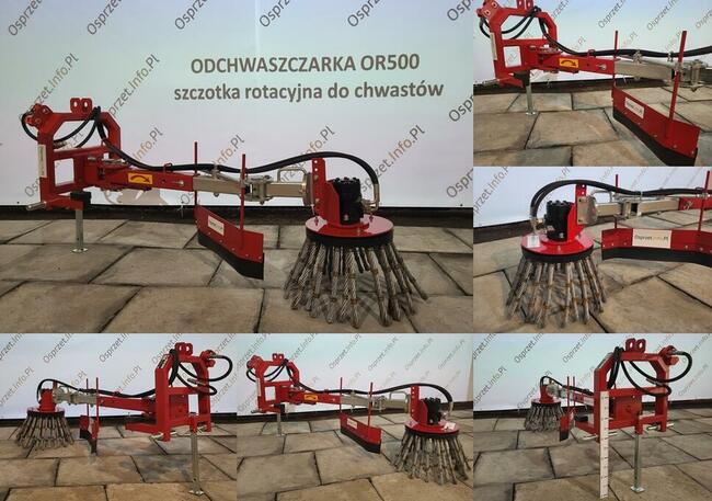 Odchwaszczarka, szczotka rotacyjna do chwastów OR500