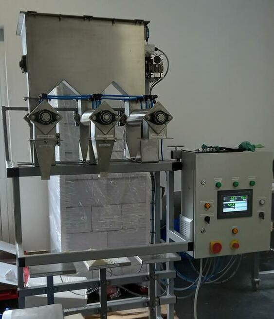 Dozownik ślimakowy nasypywanie wagowe mąka, proszek