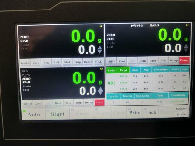 Dozownik ślimakowy nasypywanie wagowe mąka, proszek