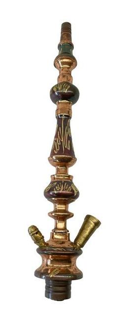 Mosiężny korpus do fajki wodnej shisha 38cm