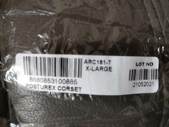 OKAZJA gorset ortopedyczny XL