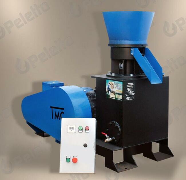 Peleciarka do produkcji pelletu PELETON-300 | 22 kW | 350kg/
