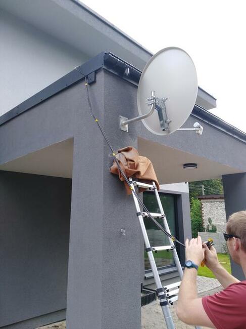Montaż anten satnten satelitarnych naziemnych dvb-t