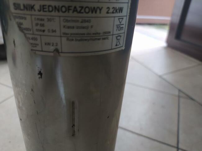 Pompa Głębinowa Belardi 4/4 2,2 KW 230v wydajność 204 L/M