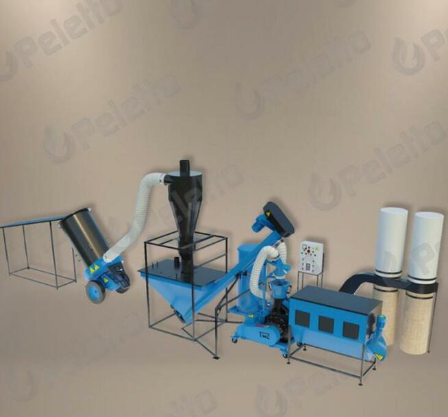 Linia do produkcji peletu ze słomy PELETON-2000 S | 26kW | d
