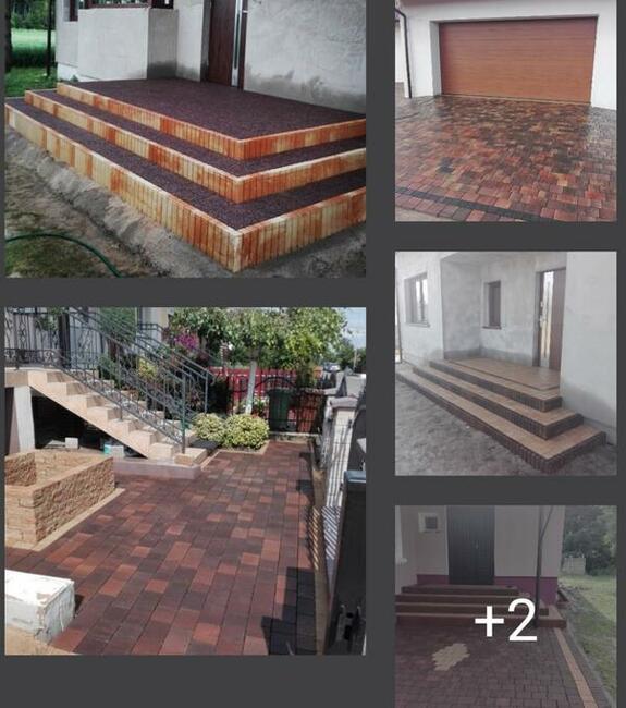 Układanie kostki brukowej Koło, Konin