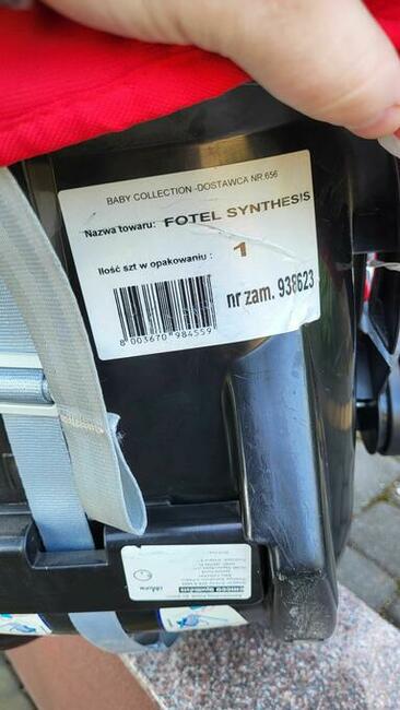 Niemowlęcy fotelik samochodowy Chicco nosidełko