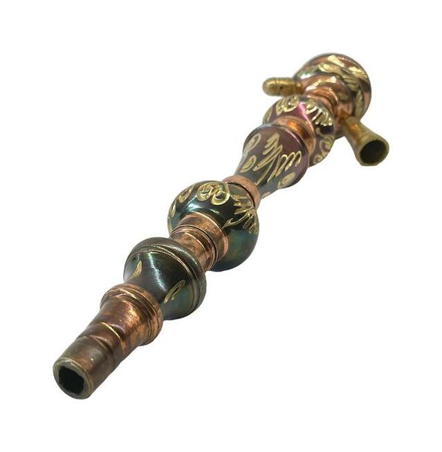 Mosiężny korpus do fajki wodnej shisha 38cm