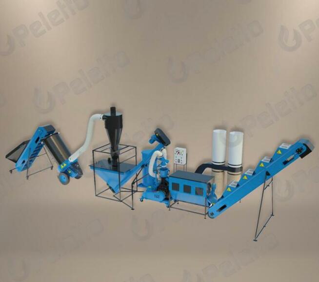 Linia do produkcji peletu ze słomy PELETON-2000 S | 26kW | d