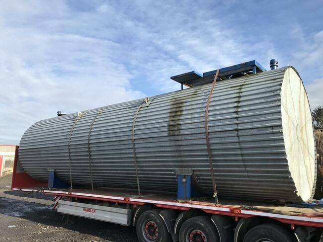 Zbiornik stalowy 50 000l- 50m3- 50000 - bufor ocieplony