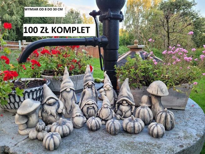 dekoracja ogrodowa figurki gipsowe