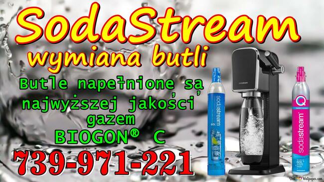 SodaStream- wymiana butli