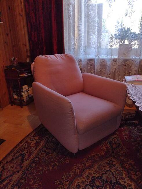 EKOLSUND - fotel rozkładany (IKEA)