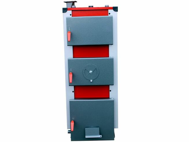 Kocioł co zasypowy 25KW 200m2 DREWNO / WĘGIEL 3-kanały 6mm