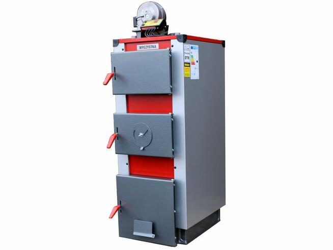 Kocioł co zasypowy 25KW 200m2 DREWNO / WĘGIEL 3-kanały 6mm