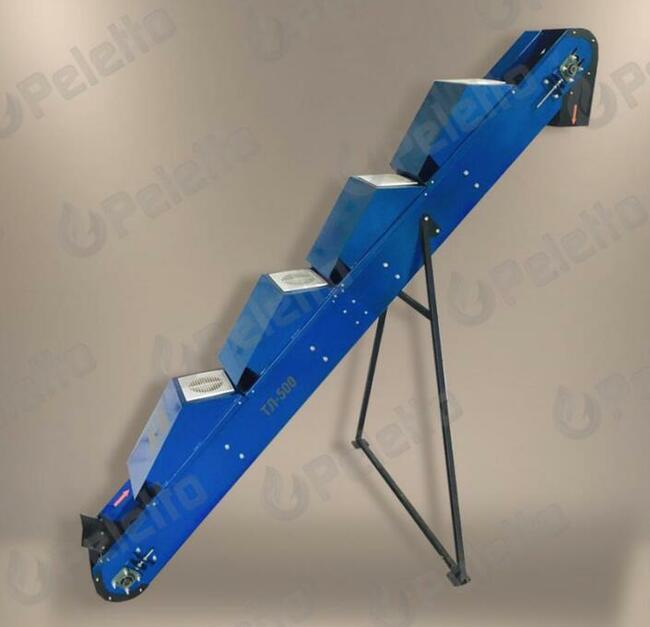 Przenośnik taśmowy PT-500 | 500 kg/h | 0.25 kW