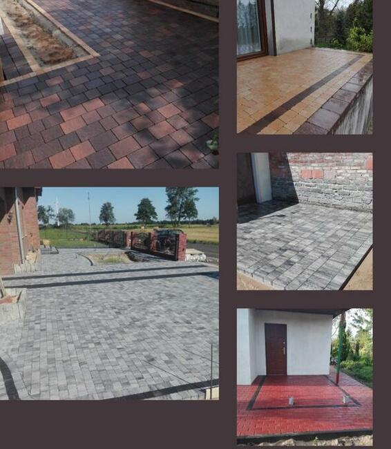 Układanie kostki brukowej