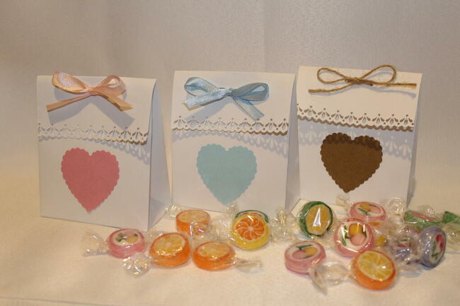 Podziękowanie dla gości pudełeczka chrzest komunia ślub 1,80