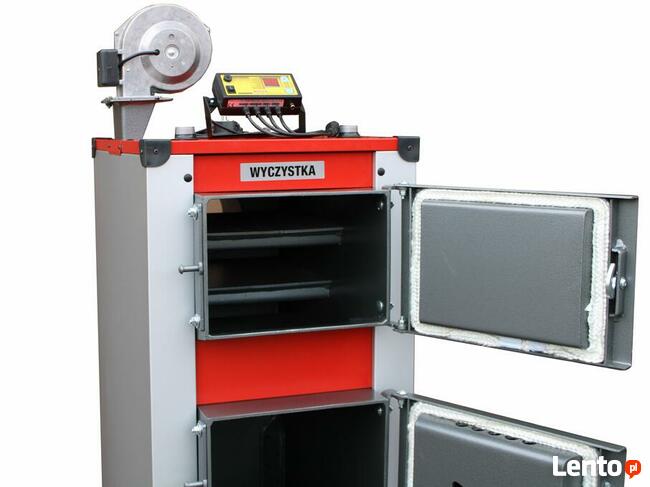 Piec kocioł UNI tradycyjny na drewno i węgiel 23KW 180m2 GW.