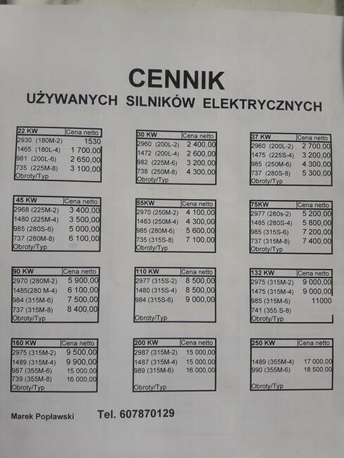 Silnik elektryczny 160kw,1486obr