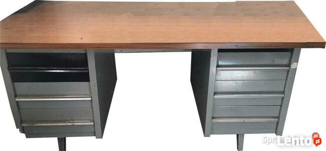 Solidne biurko warsztatowe