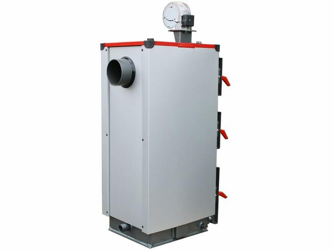 Kocioł co zasypowy 25KW 200m2 DREWNO / WĘGIEL 3-kanały 6mm