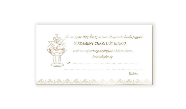 dziewczynka chrzest zaproszenia na chrzest dziewczynki