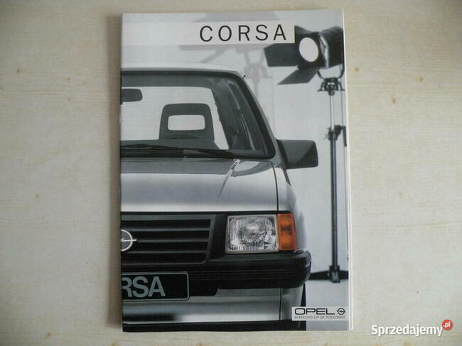OPEL CORSA + GRATIS - FOLDER , PROSPEKT , KATALOG
