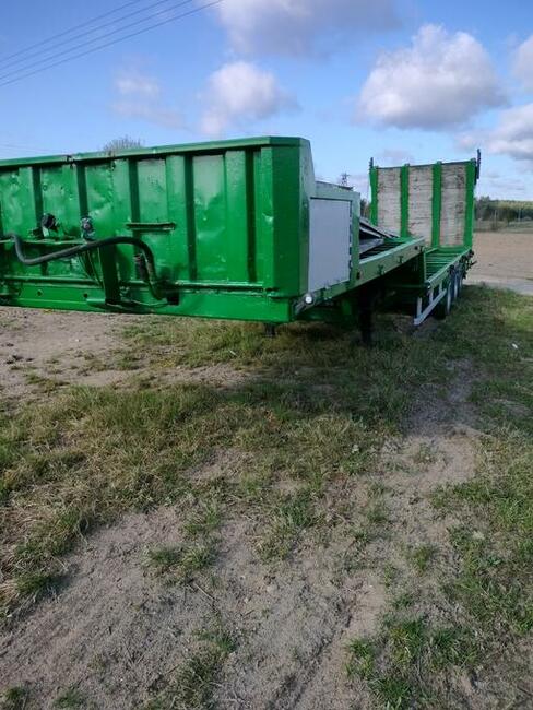 Naczepa niskopodwoziowa