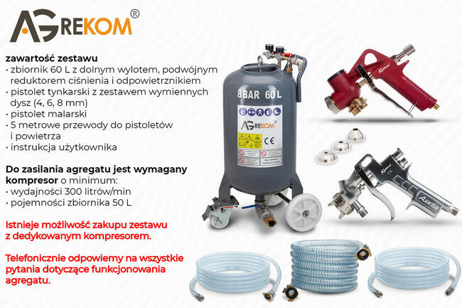 agregat tynkarski do gładzi elewacji tynków malowania