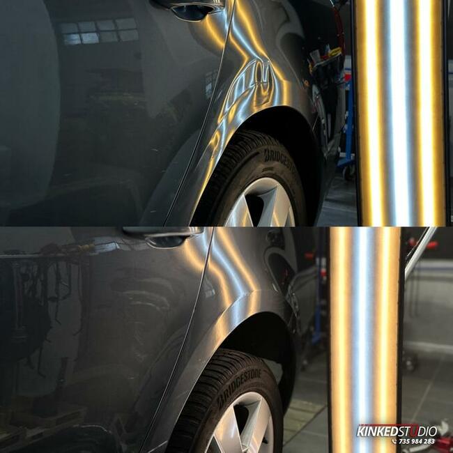 Usuwanie wgnieceń bez lakierowania (PDR) - Kinked Studio