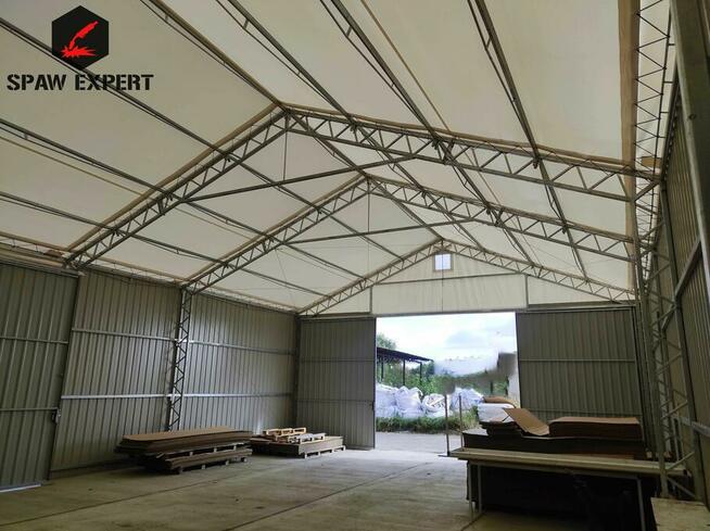 Hala namiotowa 10x20x4 - Konstrukcja stalowa, mocna