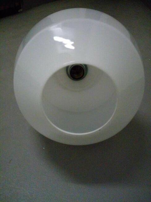 Lampa sufitowa z ceramiczną nóżką